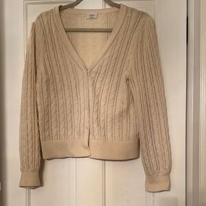 WilfredCream Cable Knit Women's Sweater